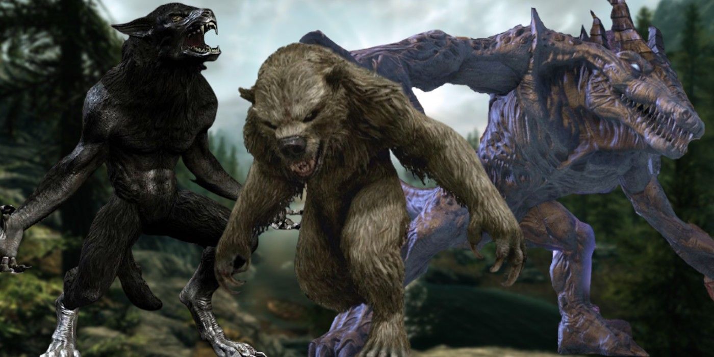 Elder Scrolls: Weresharks & Other Lycanthropes Never Seen In The Series