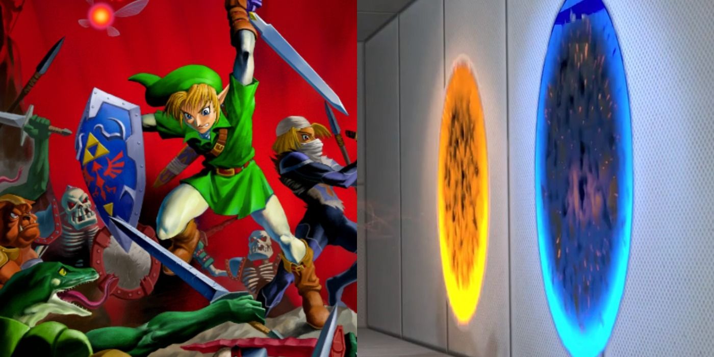 The Legend of Zelda Ocarina of Time Portal Cover