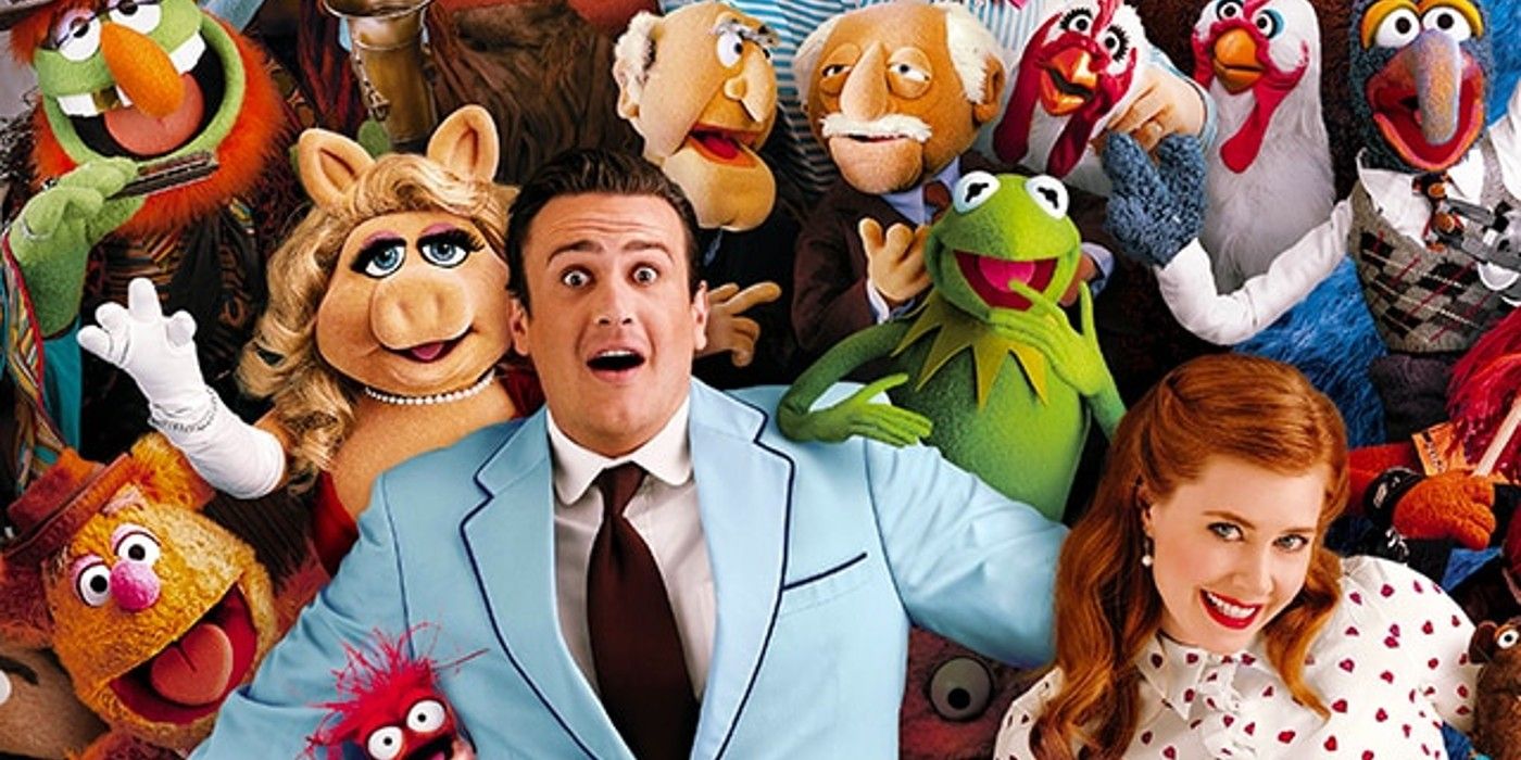 Promotional Poster for The Muppets (2011) featuring the cast of characters