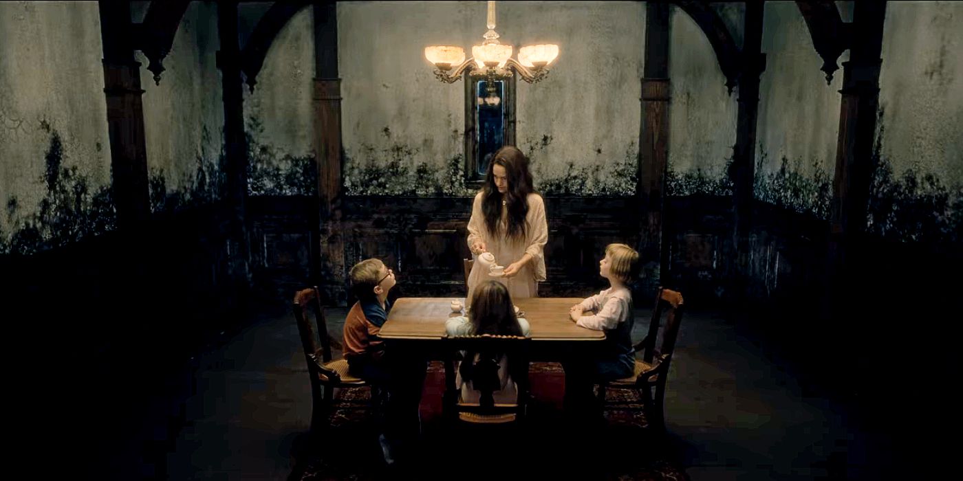 The family in The Haunting of Hill House