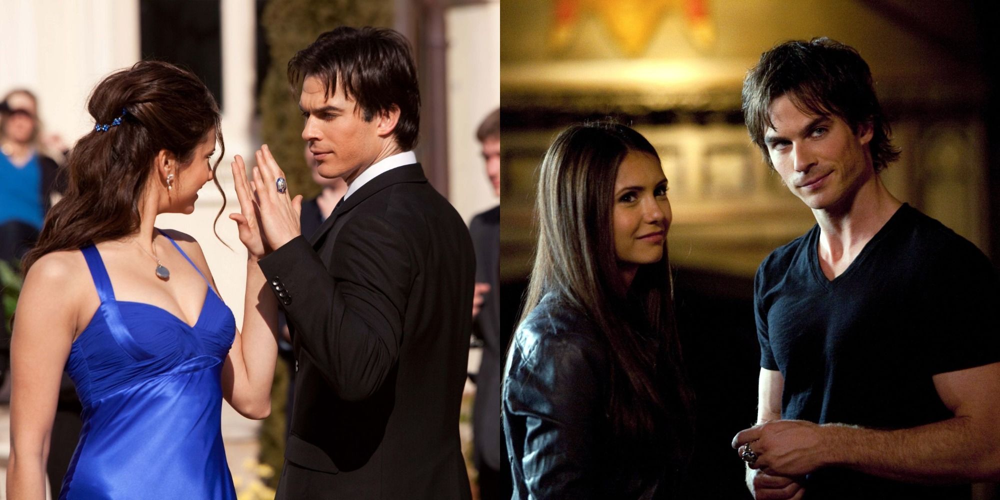 Damon and Elena