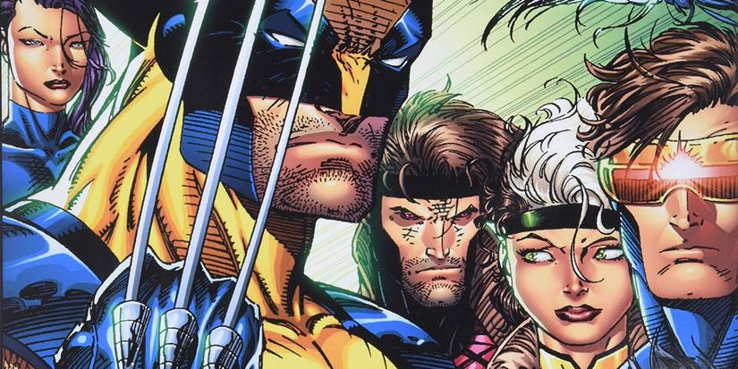 The X-Men on a cover of a Chris Claremont comic.