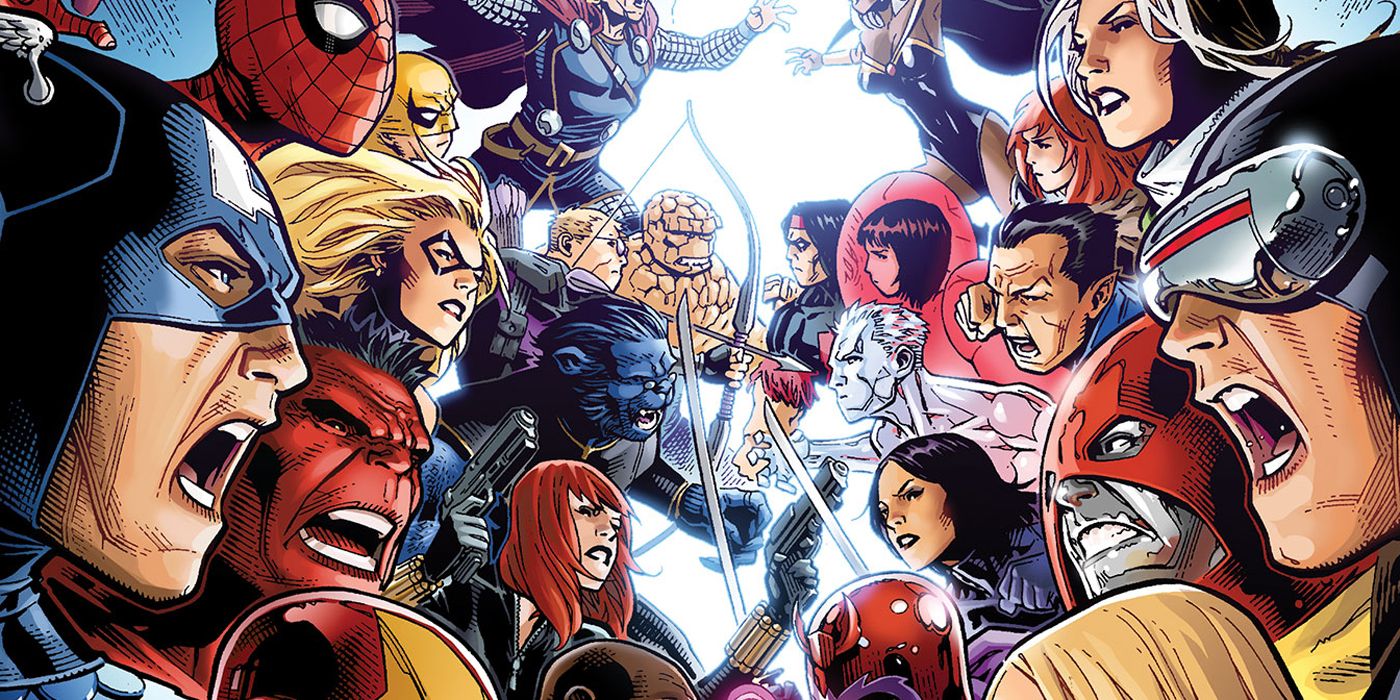 The X-Men vs the Avengers.