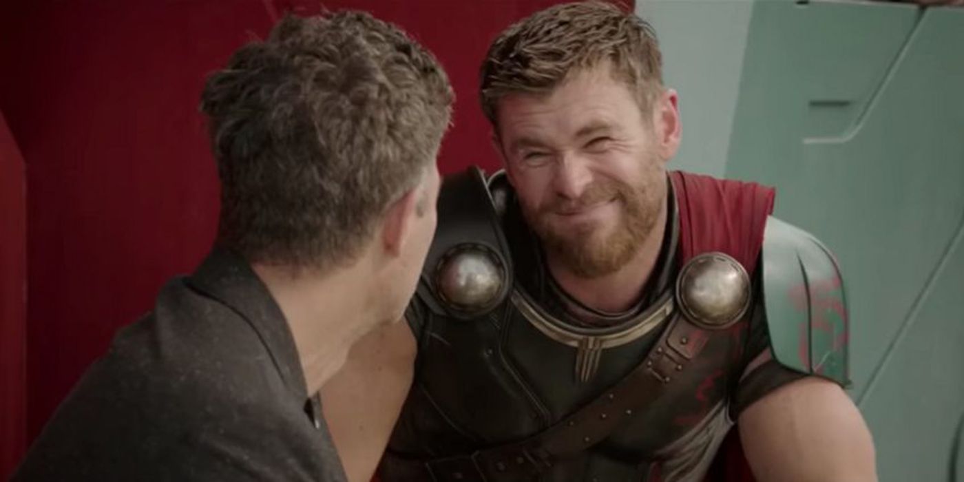 Thor talking to Bruce Banner in Thor Ragnarok
