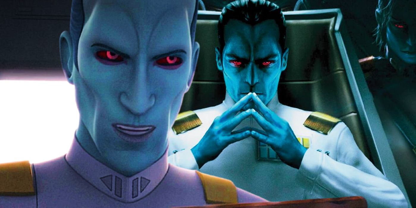 Thrawn in Star Wars Rebels and Star Wars Legends