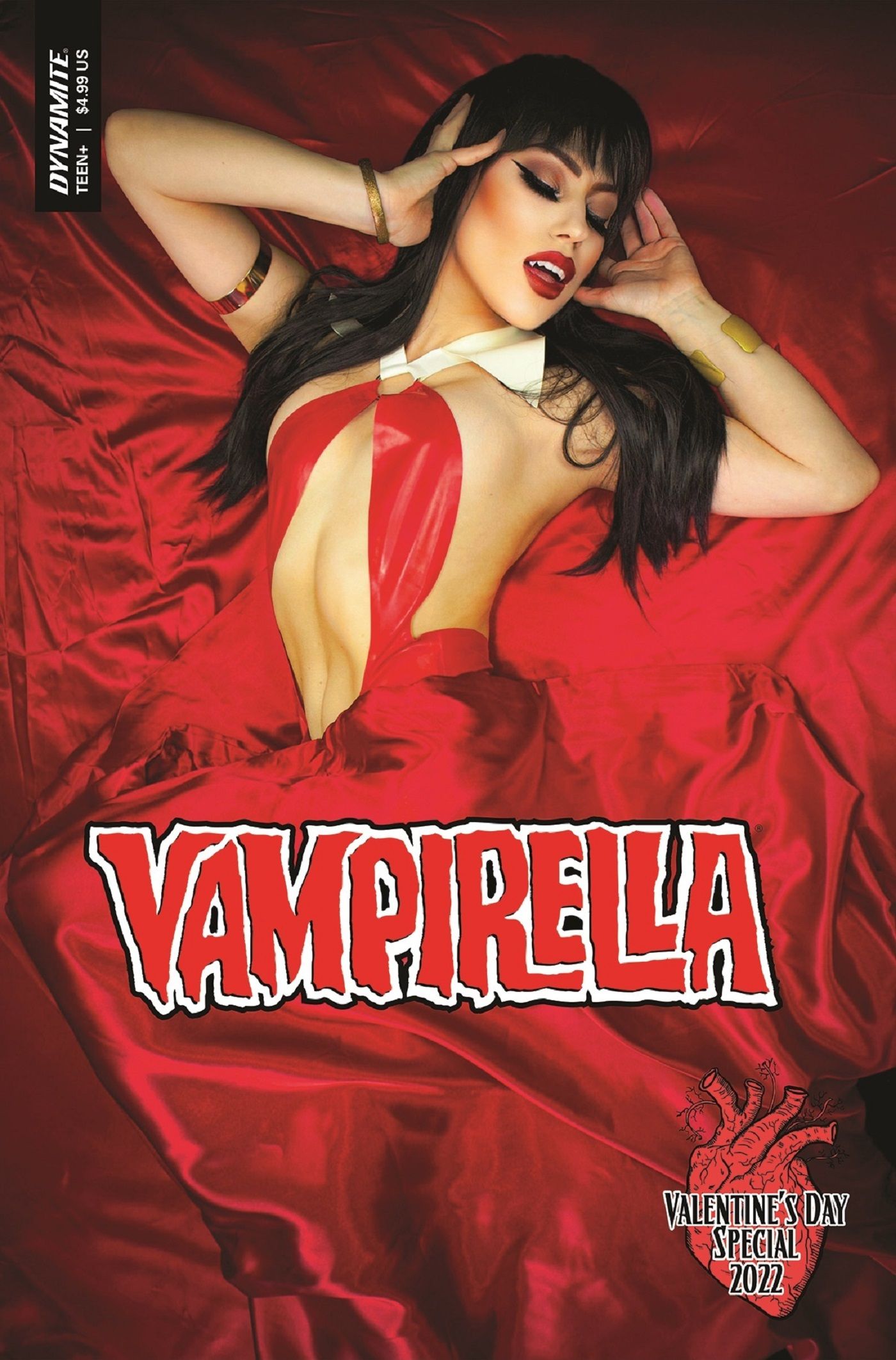Vampirella Valentine’s Special 2022 Cosplay Cover