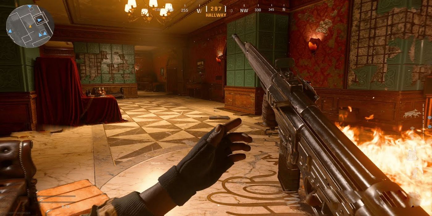 A screenshot of Call of Duty Vanguard's multiplayer mode.
