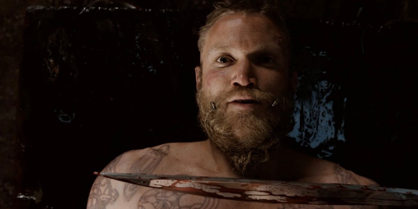 Leif's death scene in Vikings
