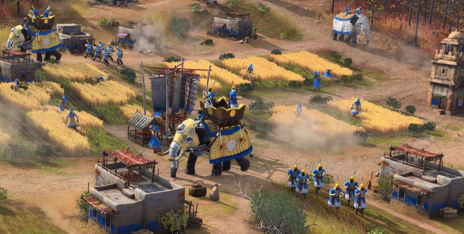 War Elephants in Age of Empires IV