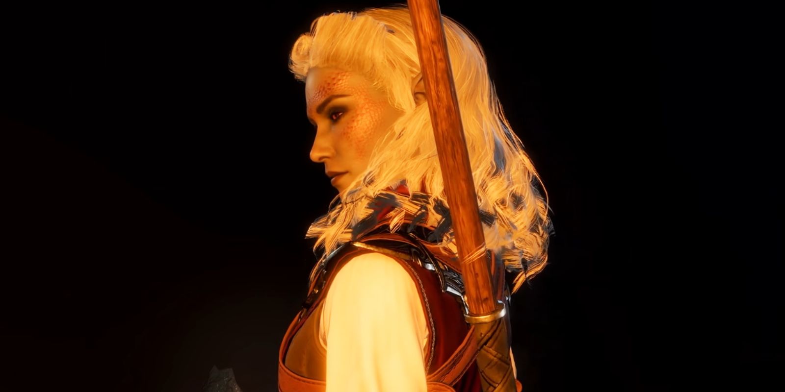 A Draconic Bloodlines Sorcerer in Baldur&rsquo;s Gate 3.