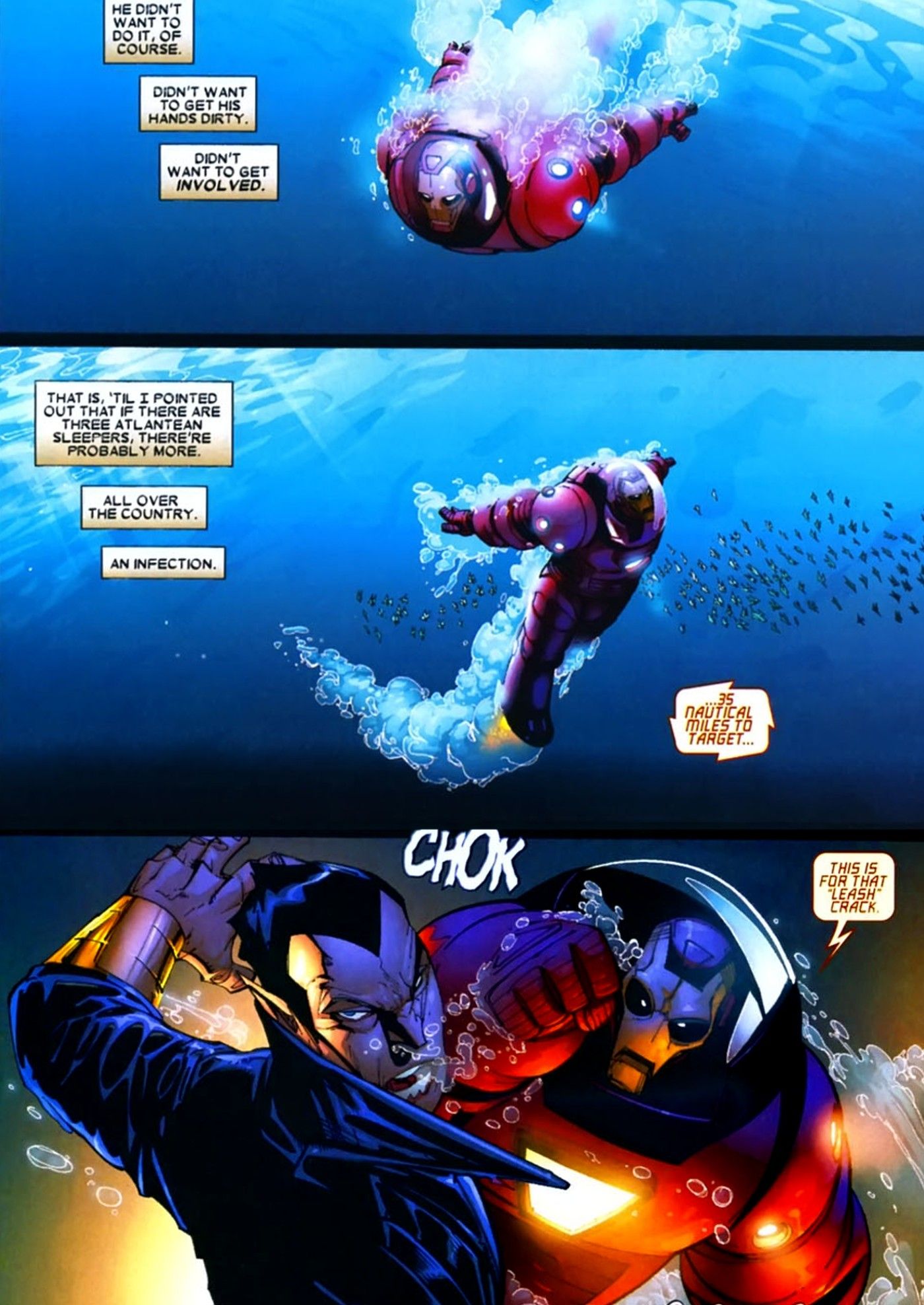 Wolverine tem sua própria armadura do Homem de Ferro para caçar o vilão por trás da Guerra Civil 1