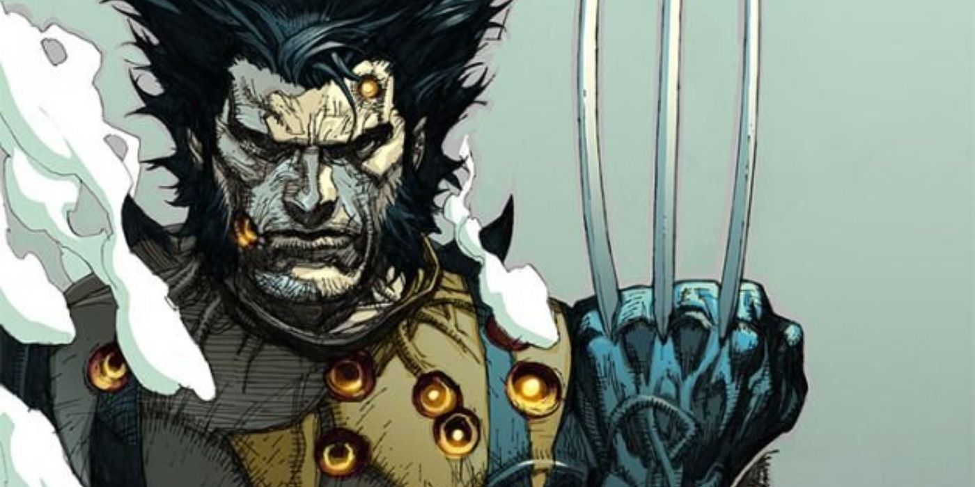 A battle-scarred Wolverine unmasked and bearing his claws in Marvel Comics.