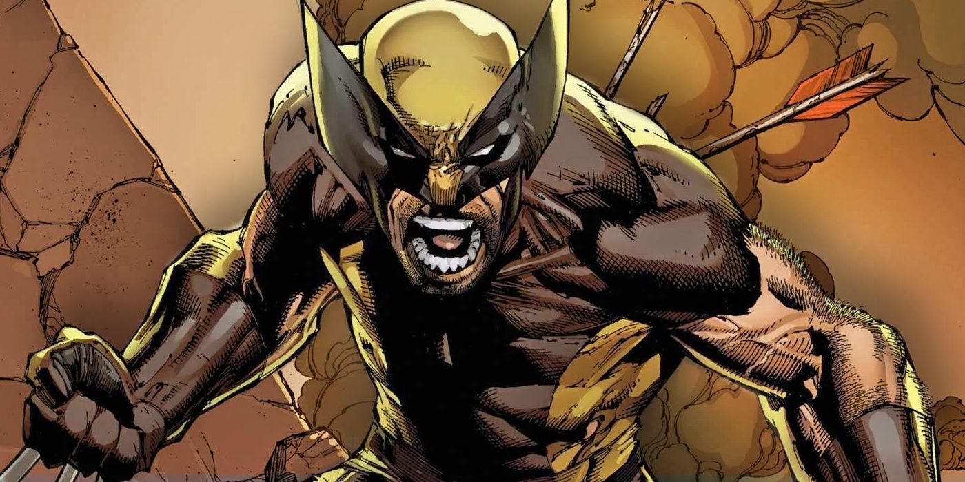 Wolverine preparing to attack someone in the comics.