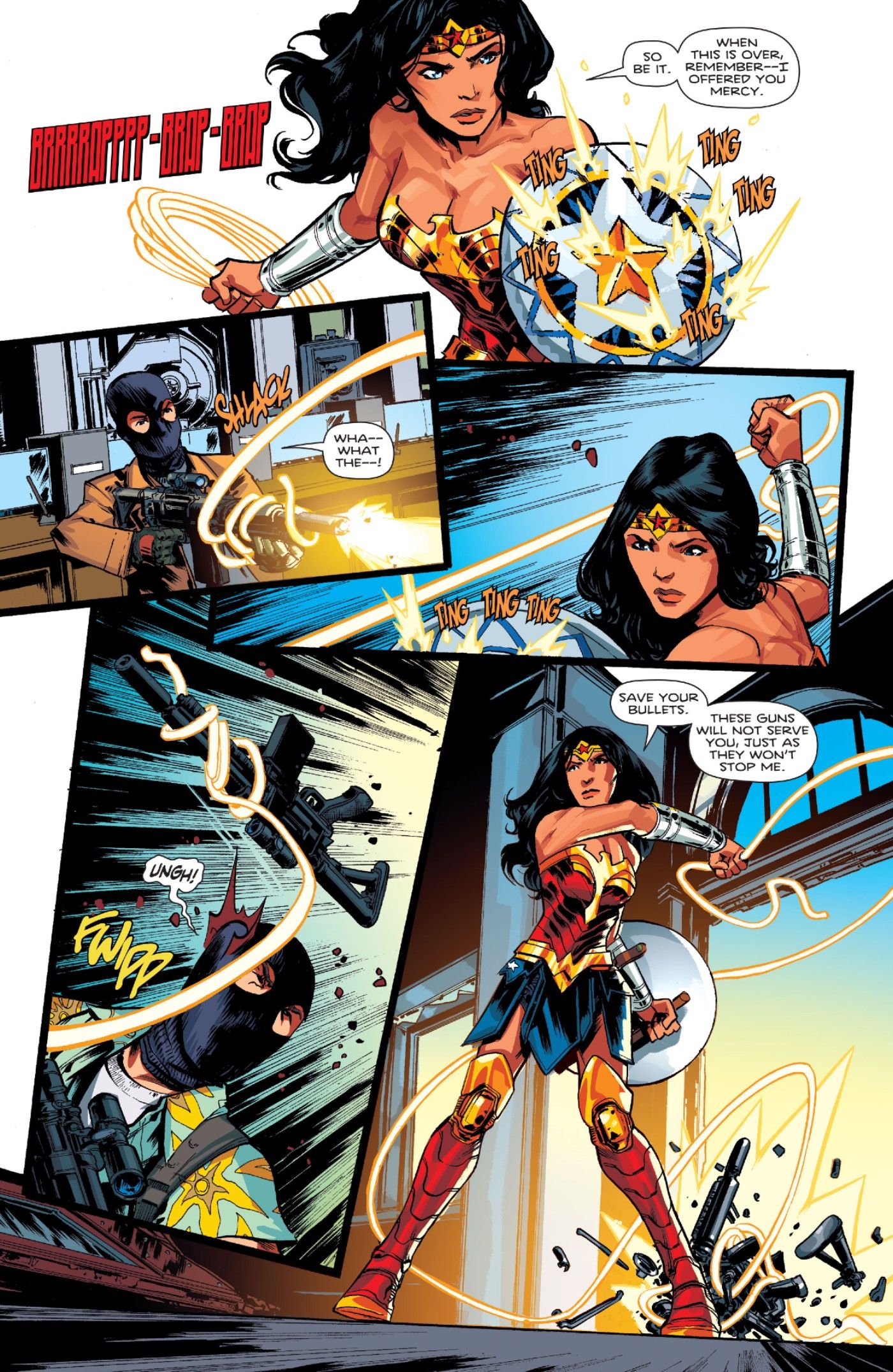 Wonder Womans New Shield Would Make Captain America Jealous
