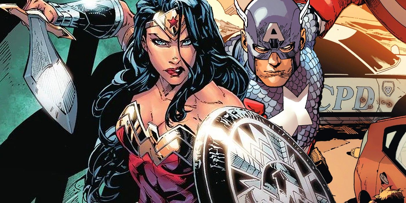 Wonder Woman Captain America