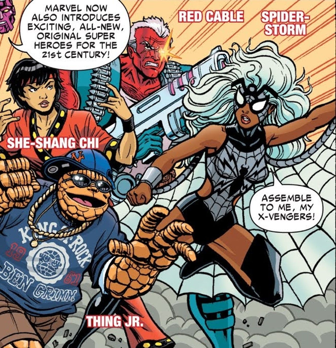 X-Vengers Marvel Storm Spider-Man