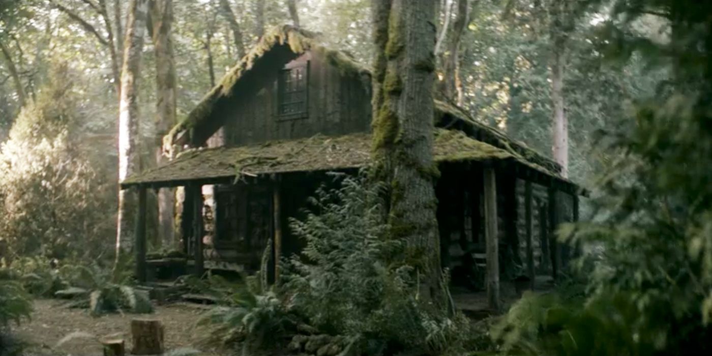 The cabin in the forest in Yellowjackets.
