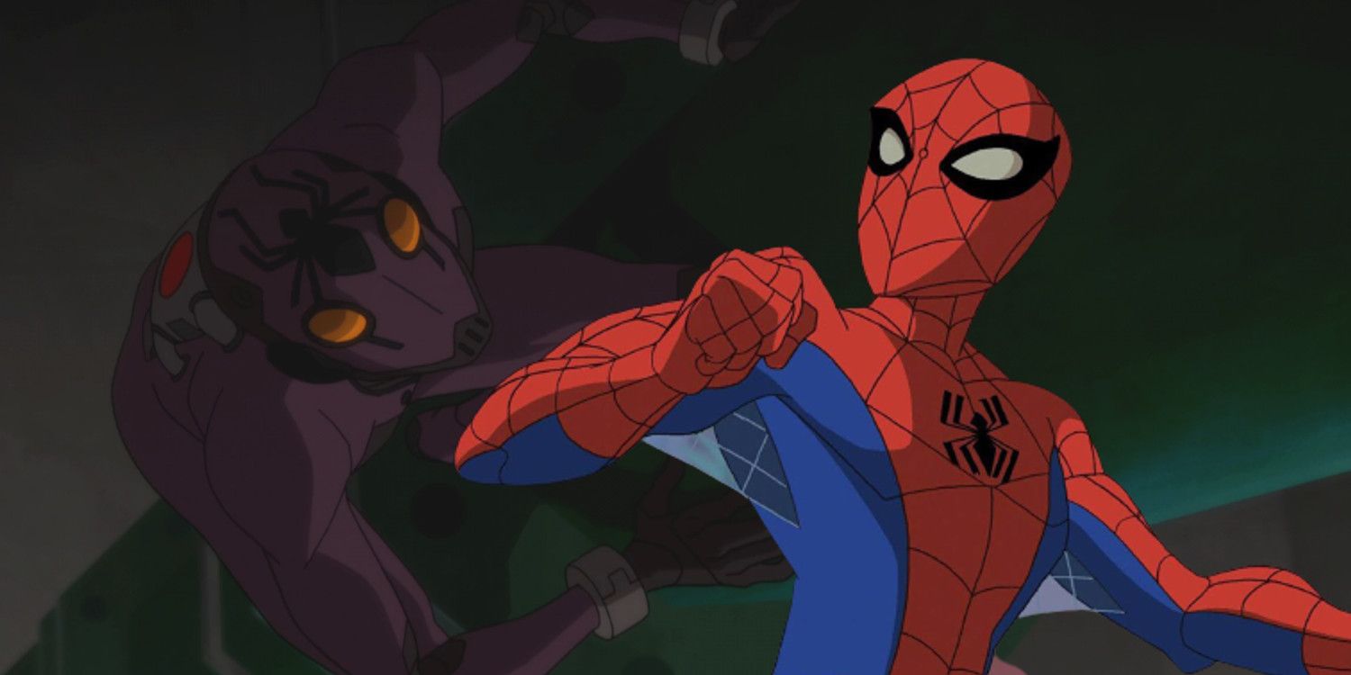 Young Justice Black Spider Evil Spider-Man