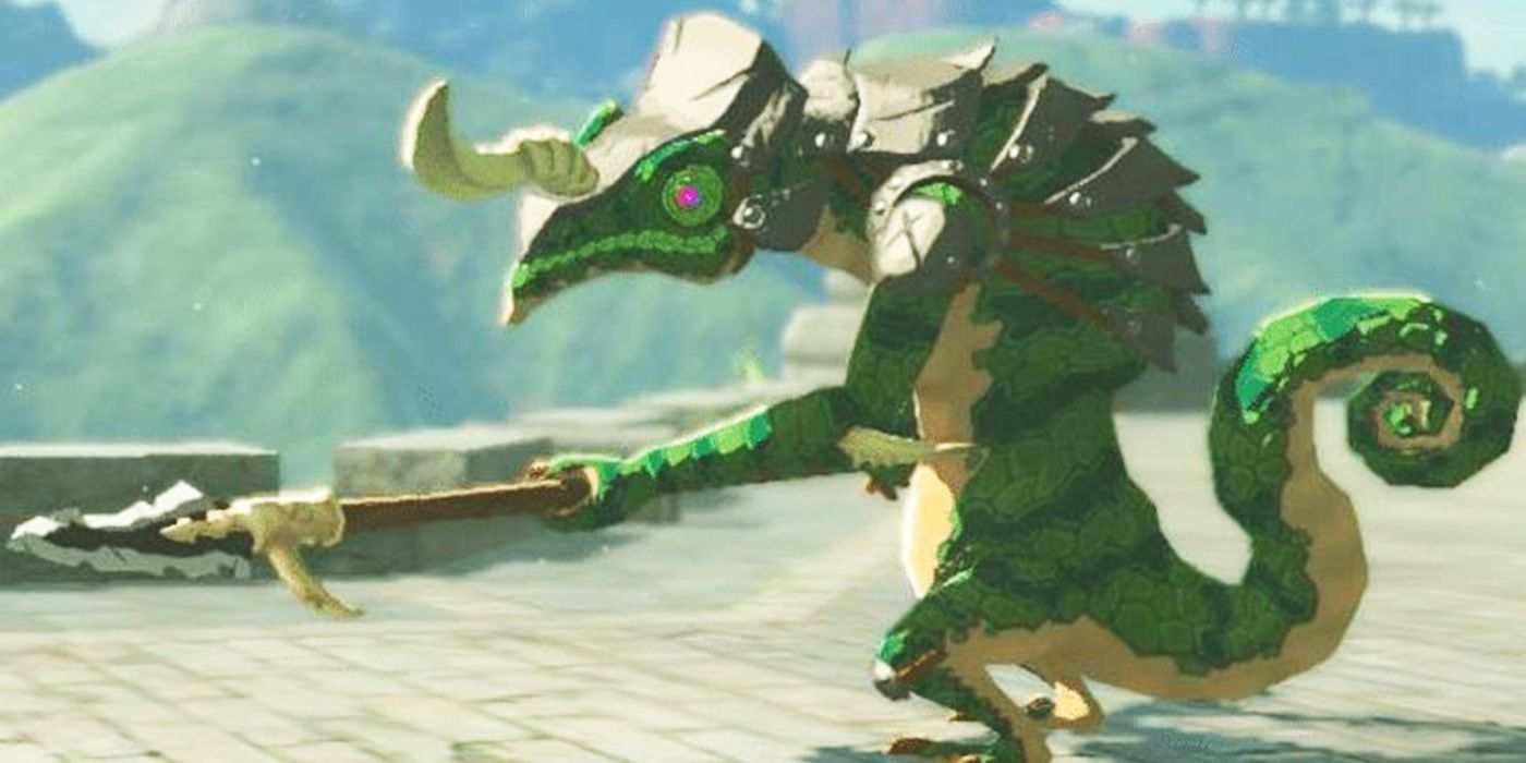 Zelda Breath of the Wild Lizalfos