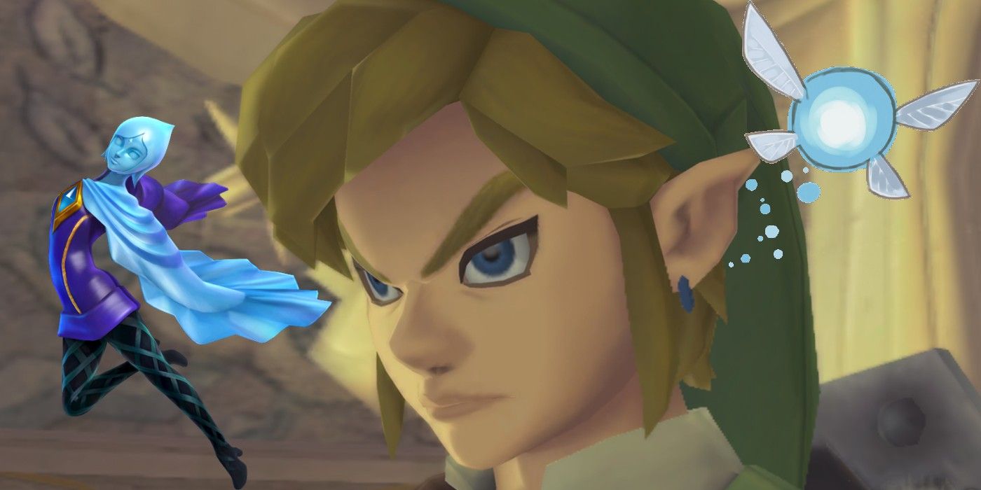Link frowning in The Legend of Zelda