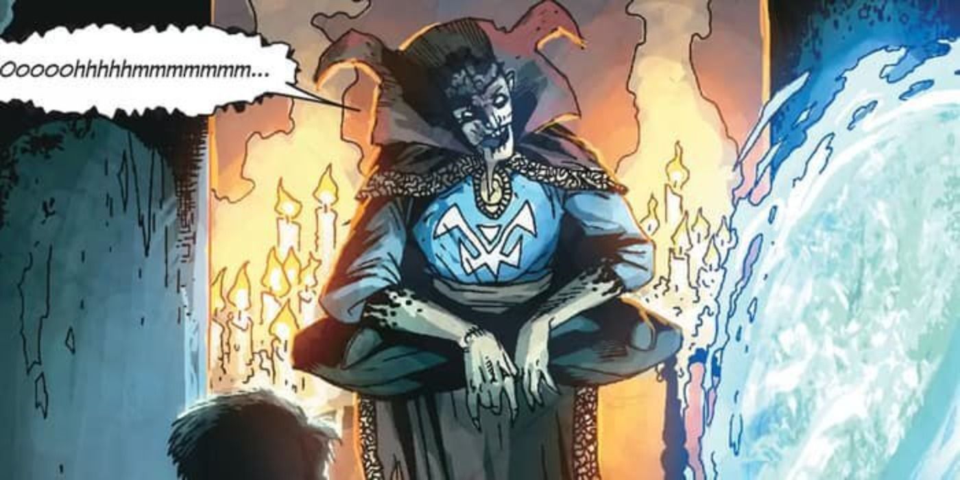 Zombie Doctor Strange uses magic in Marvel Comics.