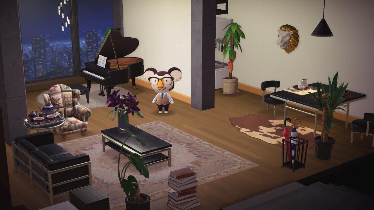 Animal Crossing Villager Eugune’s Vacation Home Is Frasier’s Apartment