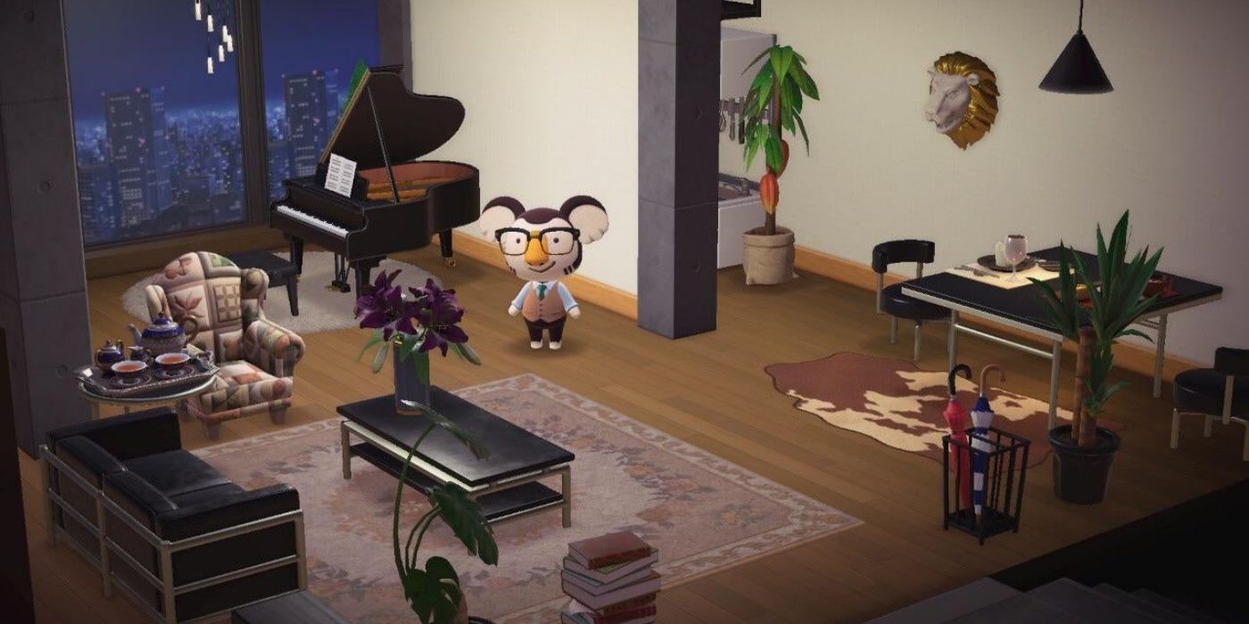 Animal Crossing Villager Eugune's Vacation Home Is Frasier's Apartment