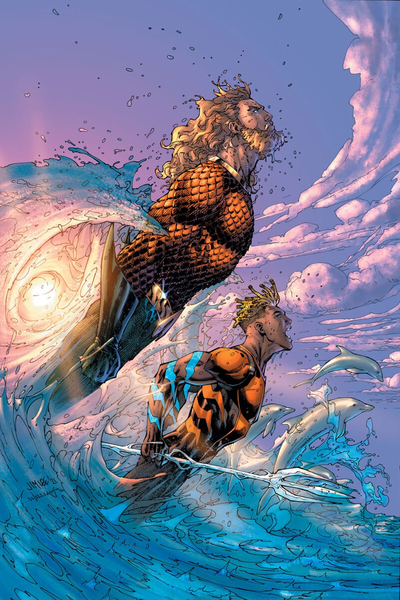 aquamen lee sinclair variant