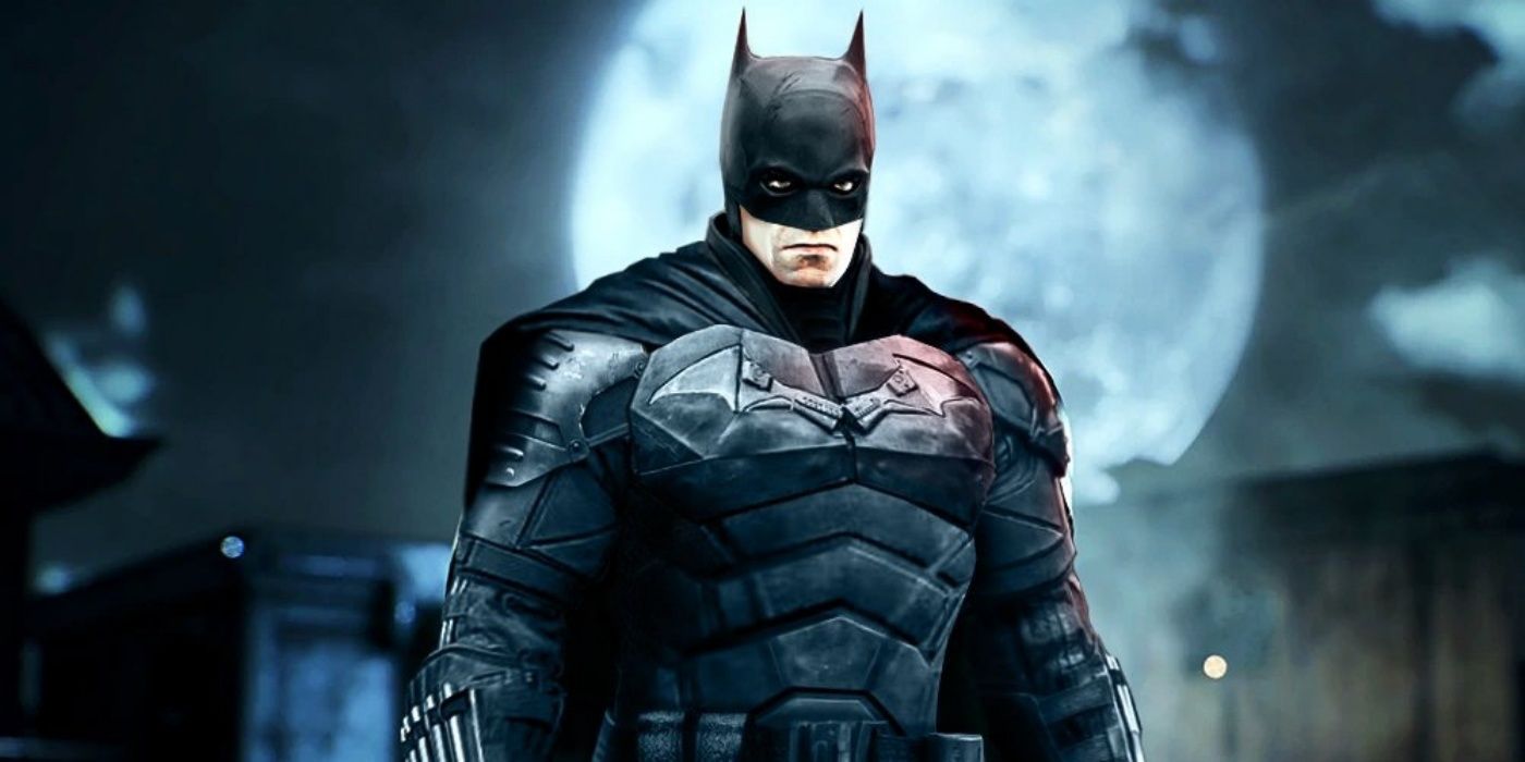 Robert Pattinson's The Batman Suit Makes A Great Arkham Knight Skin