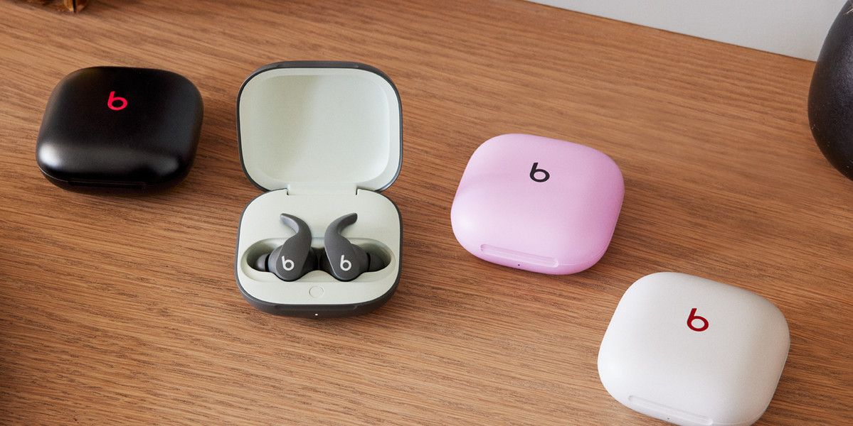 Beats Fit Pro wireless earbuds in all four colors