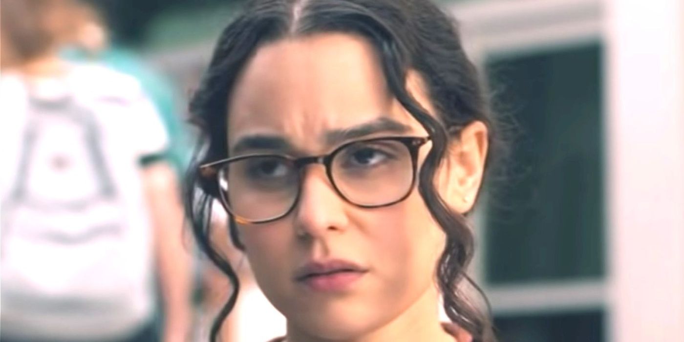 close up of Bronwyn wearing glasses in One Of Us Is Lying