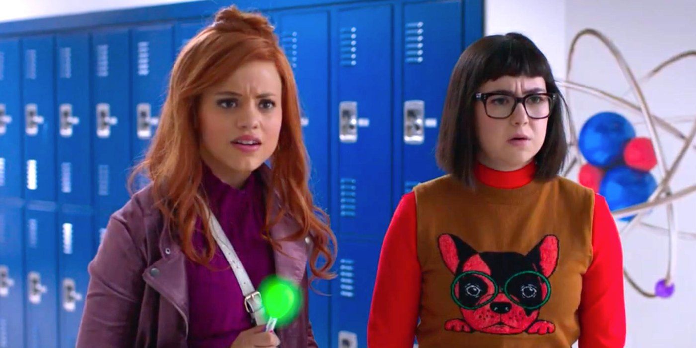 Daphne and Velma in the 2018 live-action kids movie named after them