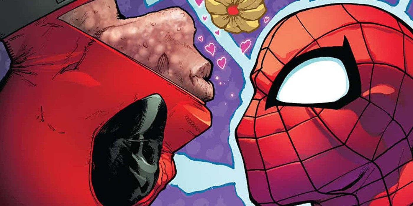 Deadpool & Spider-Man's Bromance Turns to Romance in New Fan Cover
