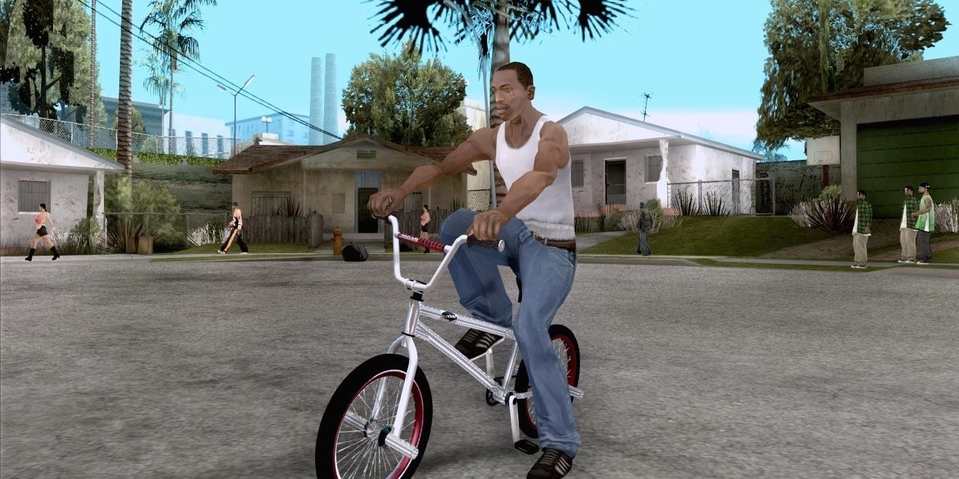 Jogue Quebra-cabeças Jogosfas: Grand theft auto san andreas de bicicleta,  um jogo de Friv