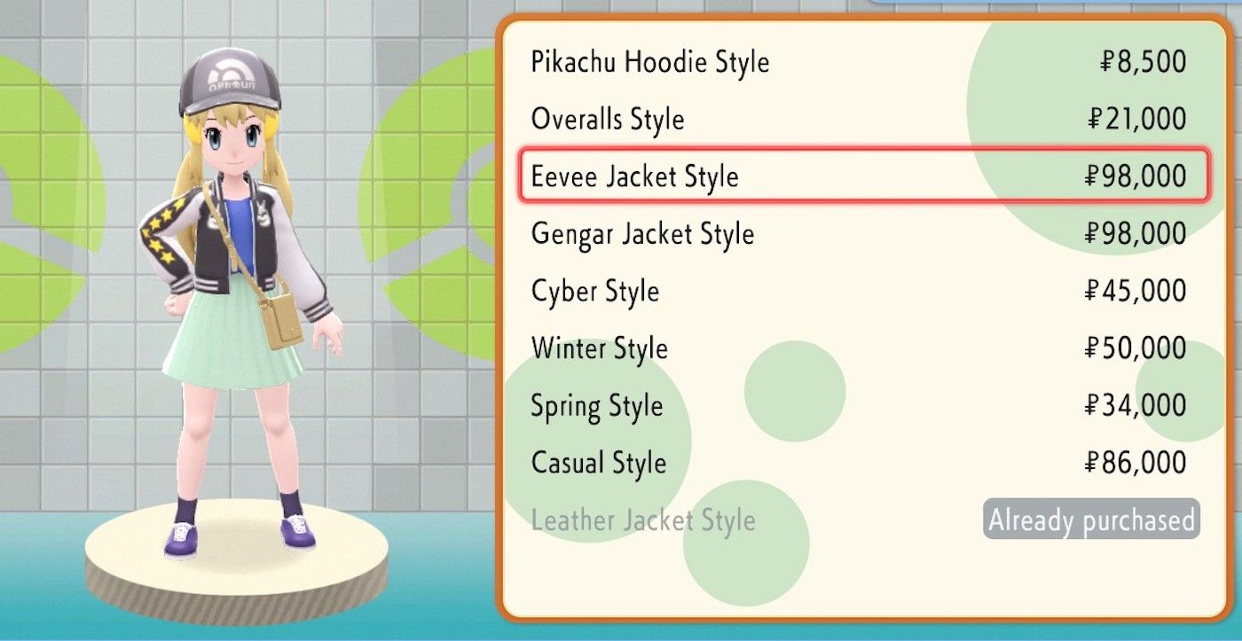 Pokémon Brilliant Diamond and Shining Pearl Remake The 10 Best Customizable Outfits