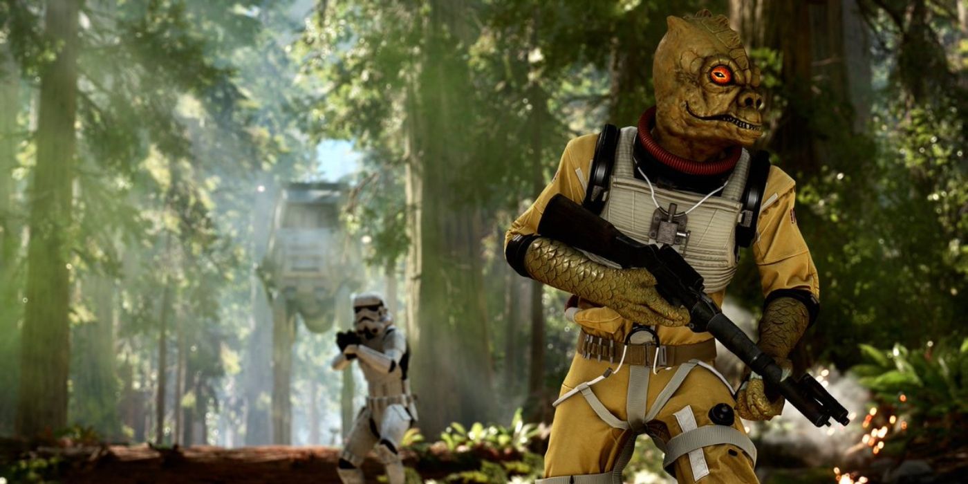 Bossk is an expert hunter and trapper in Battlefront 2.