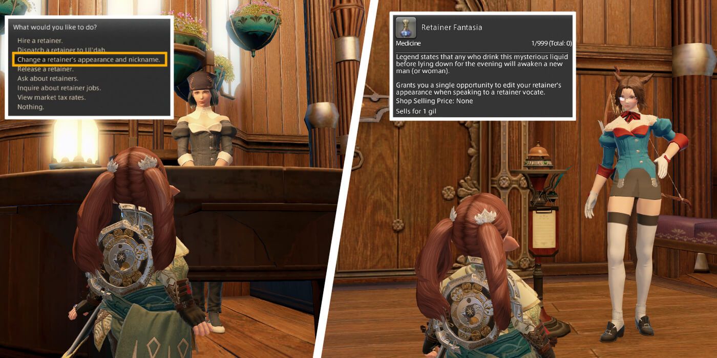 How To Change A Retainer's Job In FF14