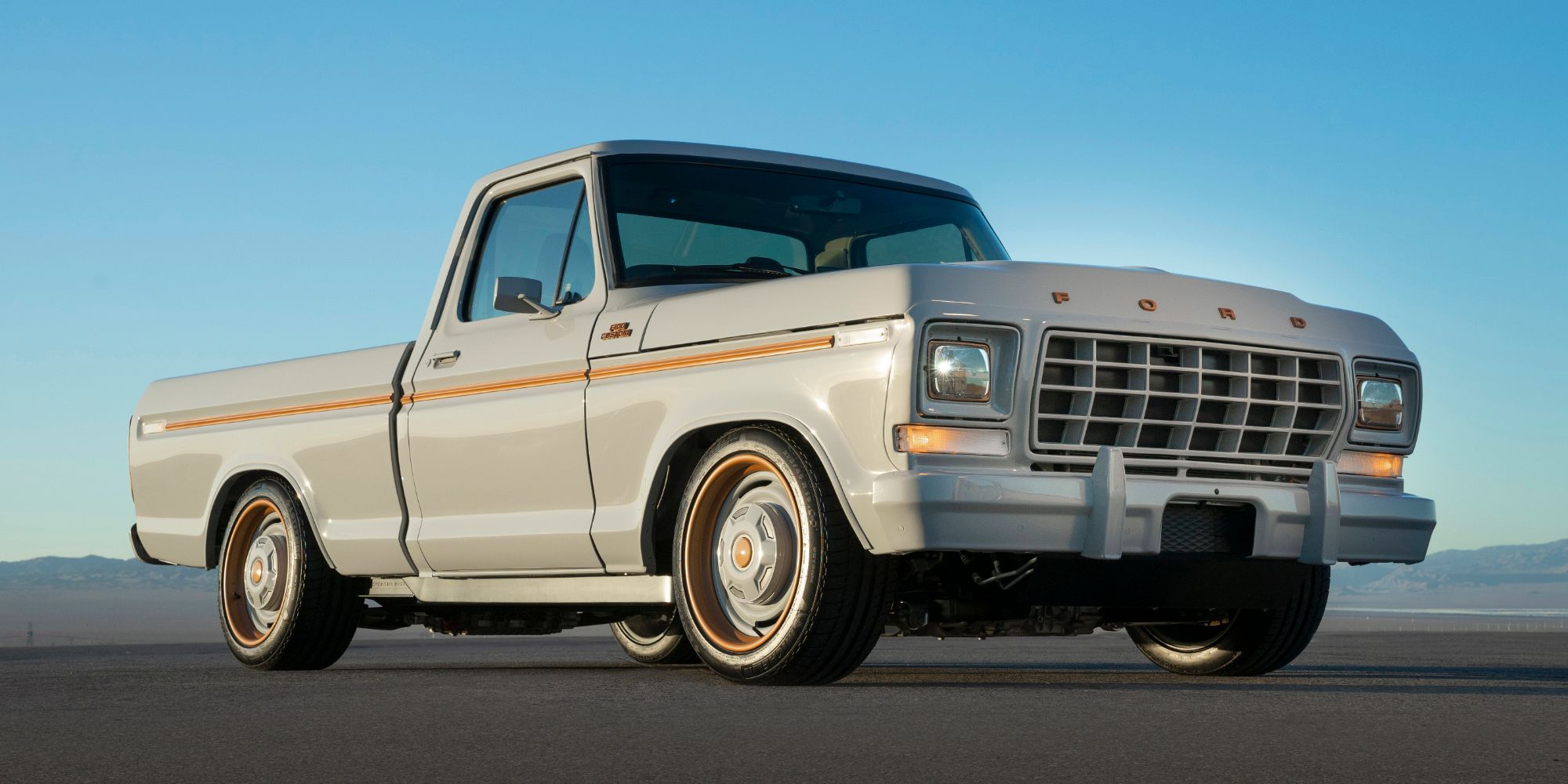 Ford Converted A Classic Truck Into An Electric One And Its Gorgeous