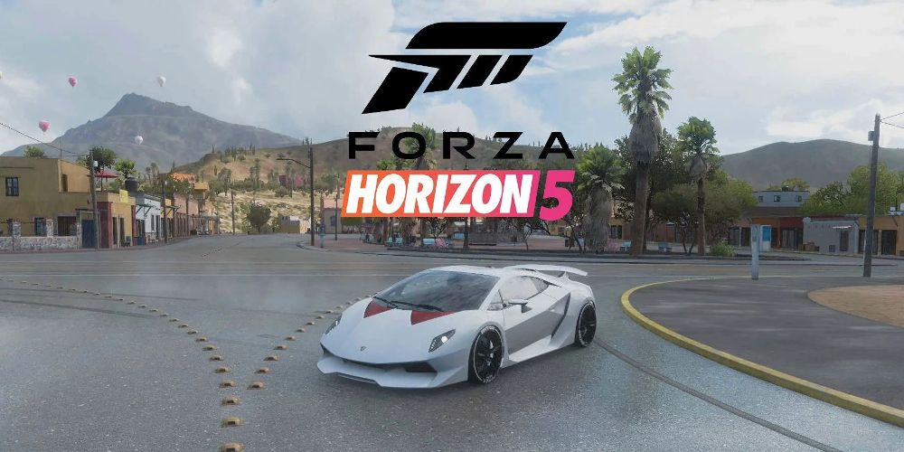 A Lamborghini Sesto Elemento displayed on Forza Horizon 5
