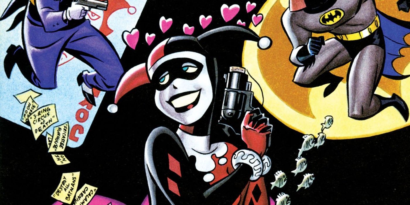 Cover to The Batman Adventures: Mad Love.