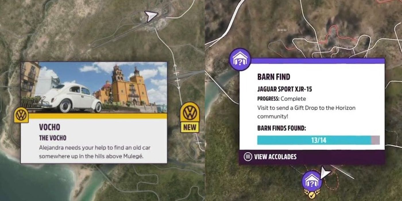 forza horizon 5 barn finds not working