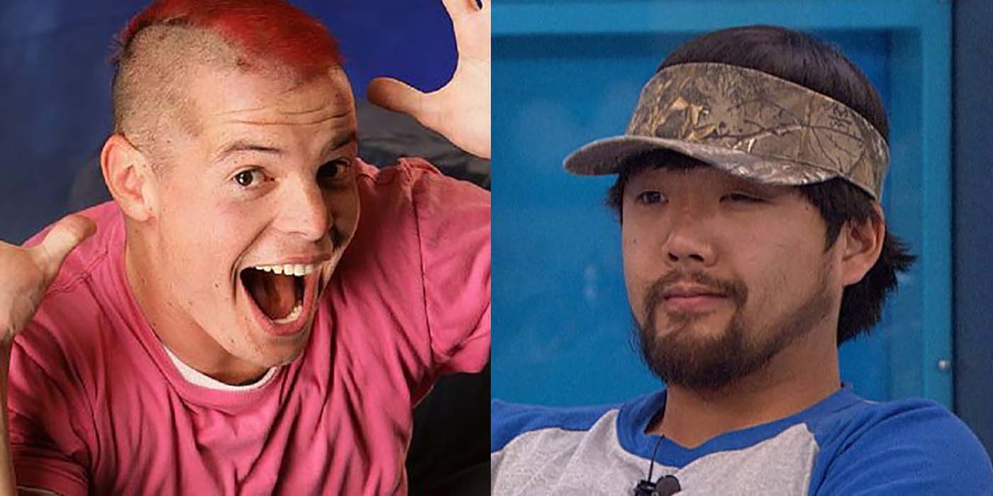 Split image of James Zinkand and James Huling from Big Brother.