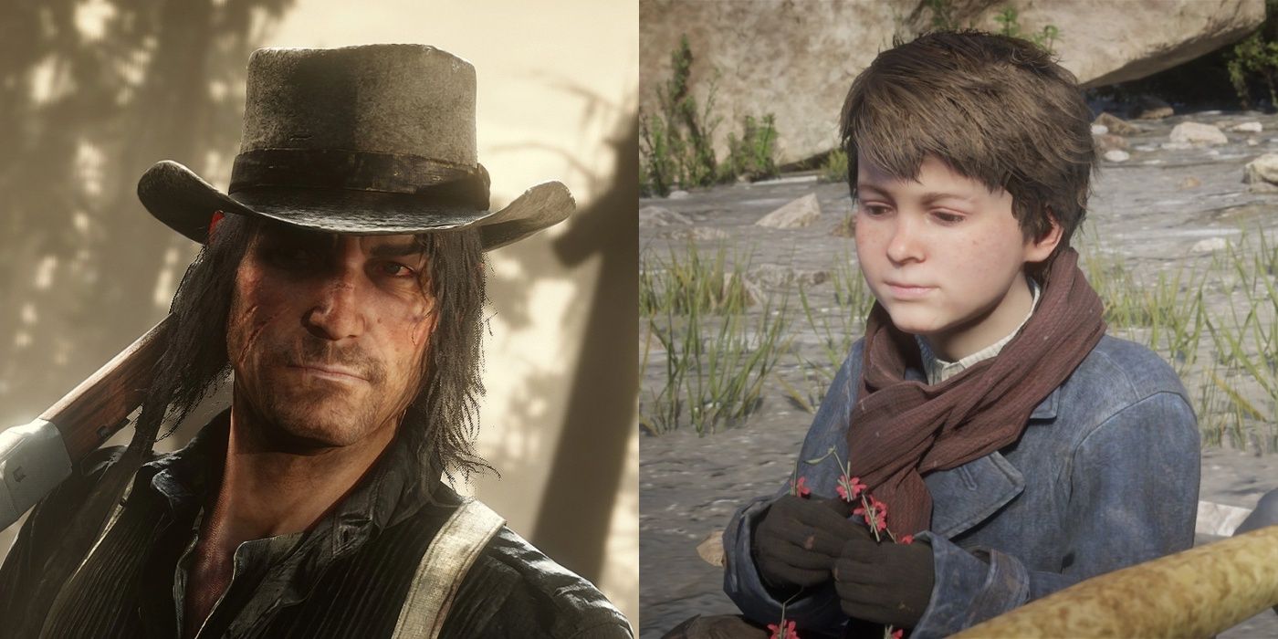 john and jack marston red dead 2