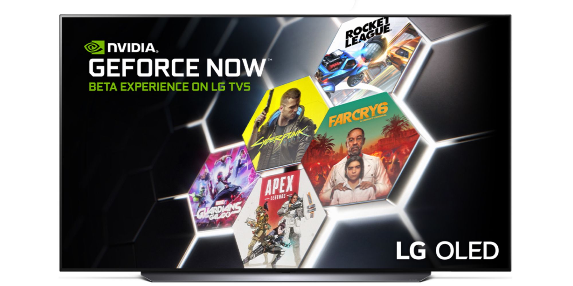 LG OLED TV with Nvidia GeForce Now