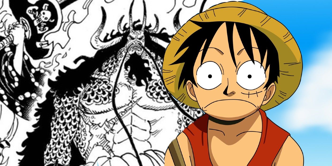 Luffy Knocks Down Kaido