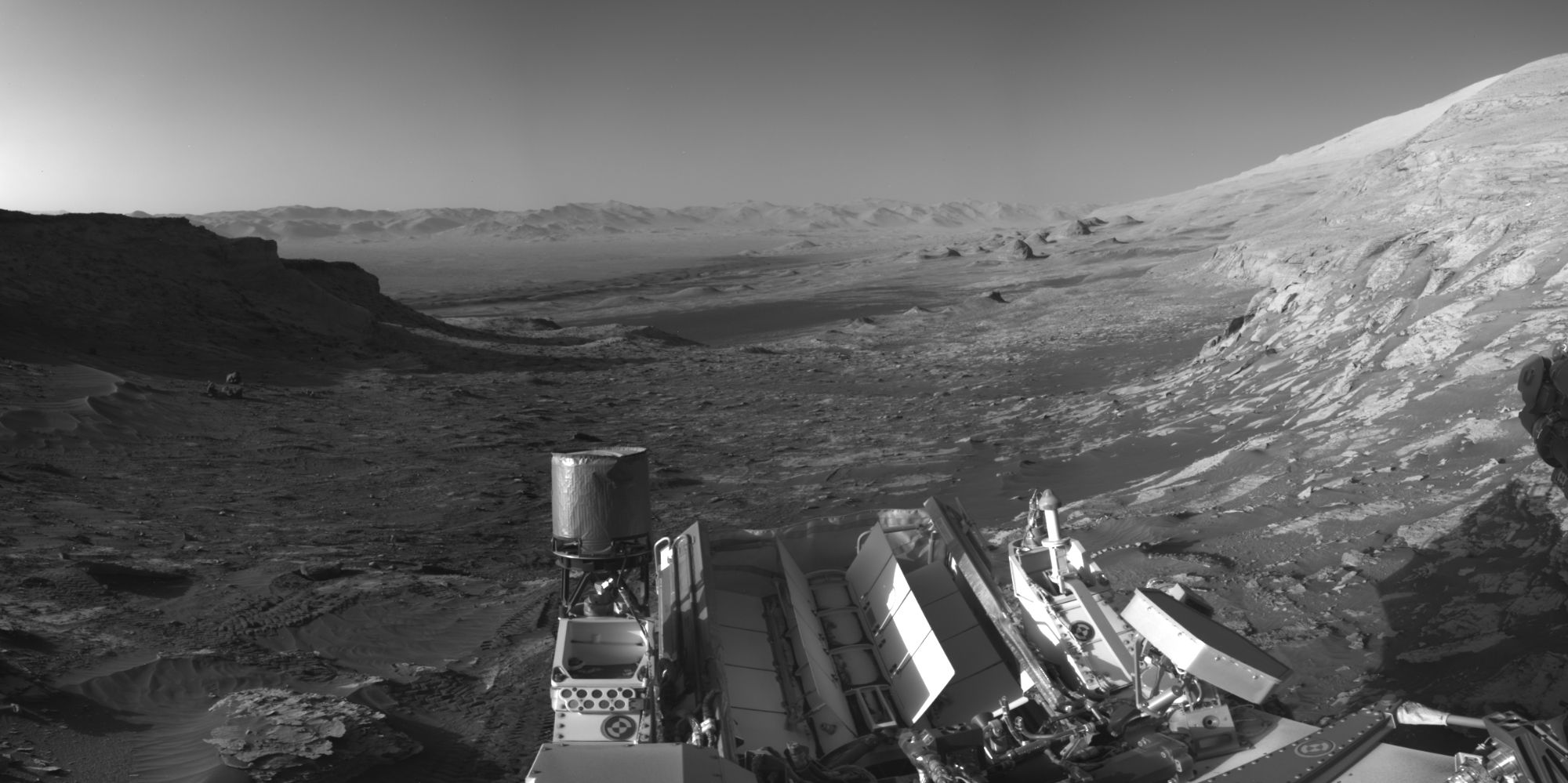 'Mars postcard' photo captured by Curiosity