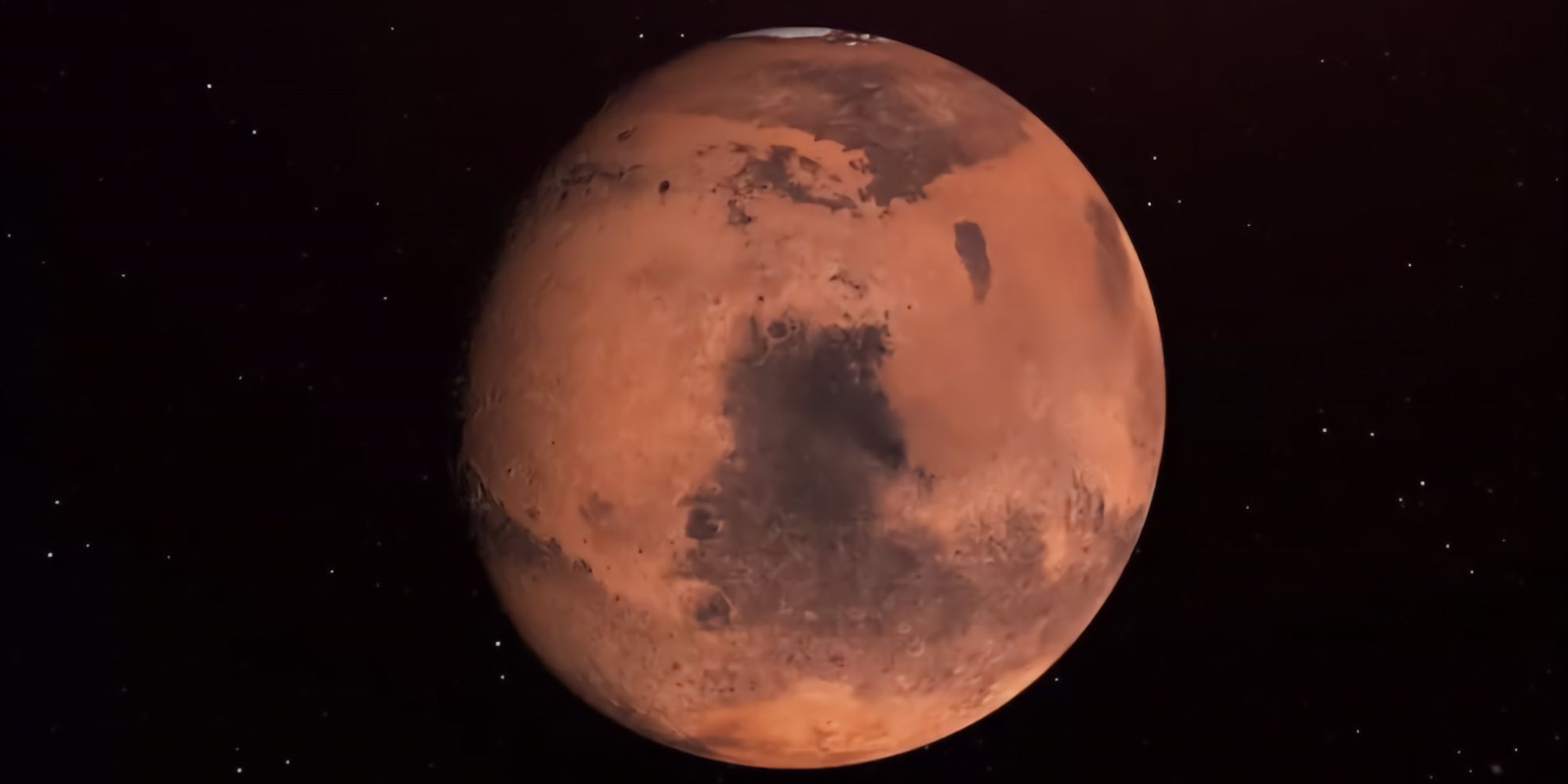 Photo of Mars from space