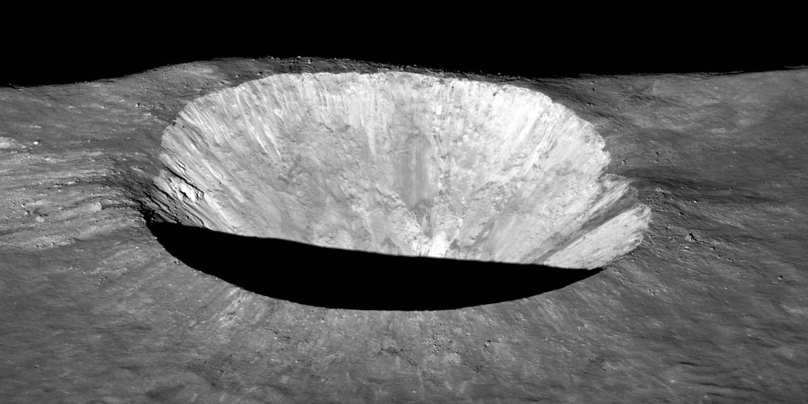 moon mission crater