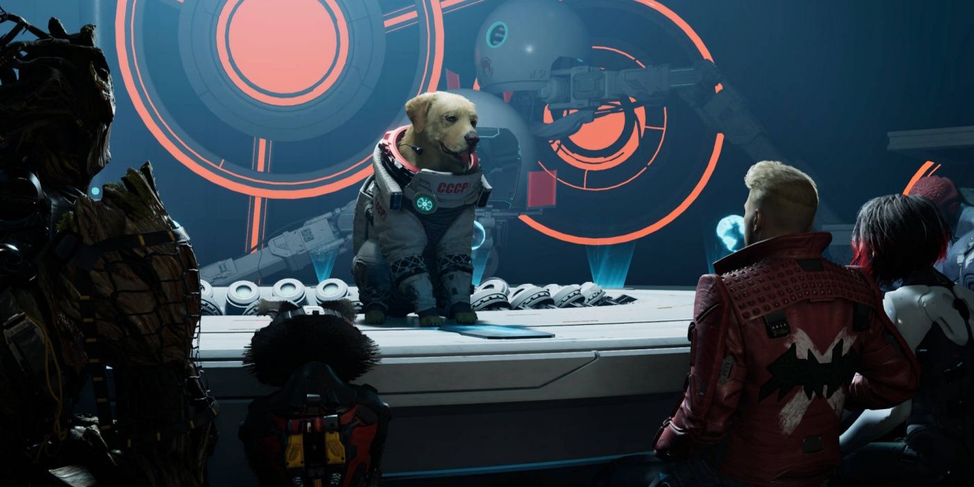 Guardians of the Galaxy Game: Real Dog Loves Cosmo In Cute Clip