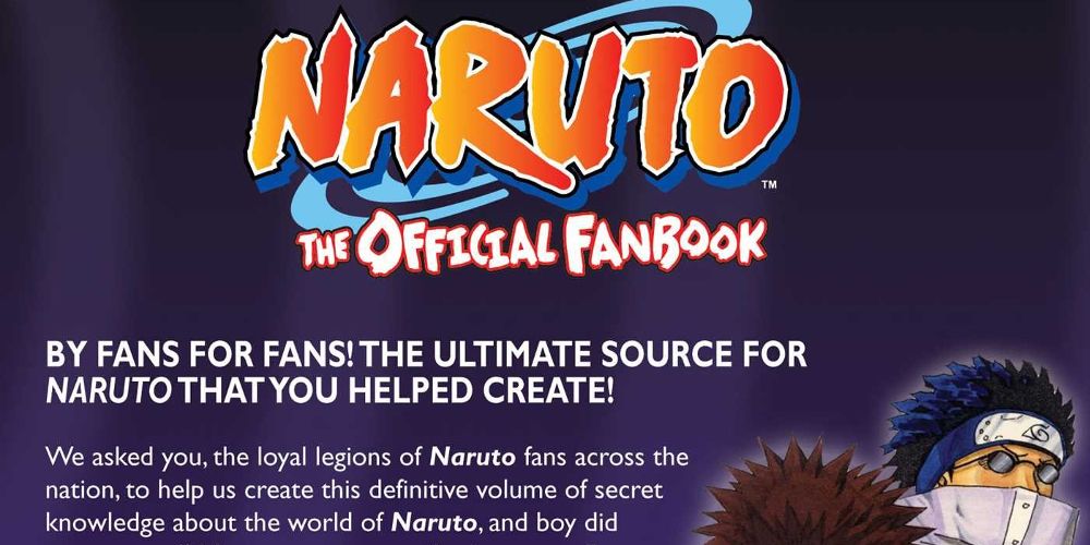 Naruto: The Official Fan Book interior page